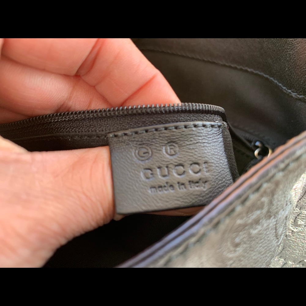 ❌❌SOLD❌ ❌ Gucci black leather bag - Picture 7 of 7